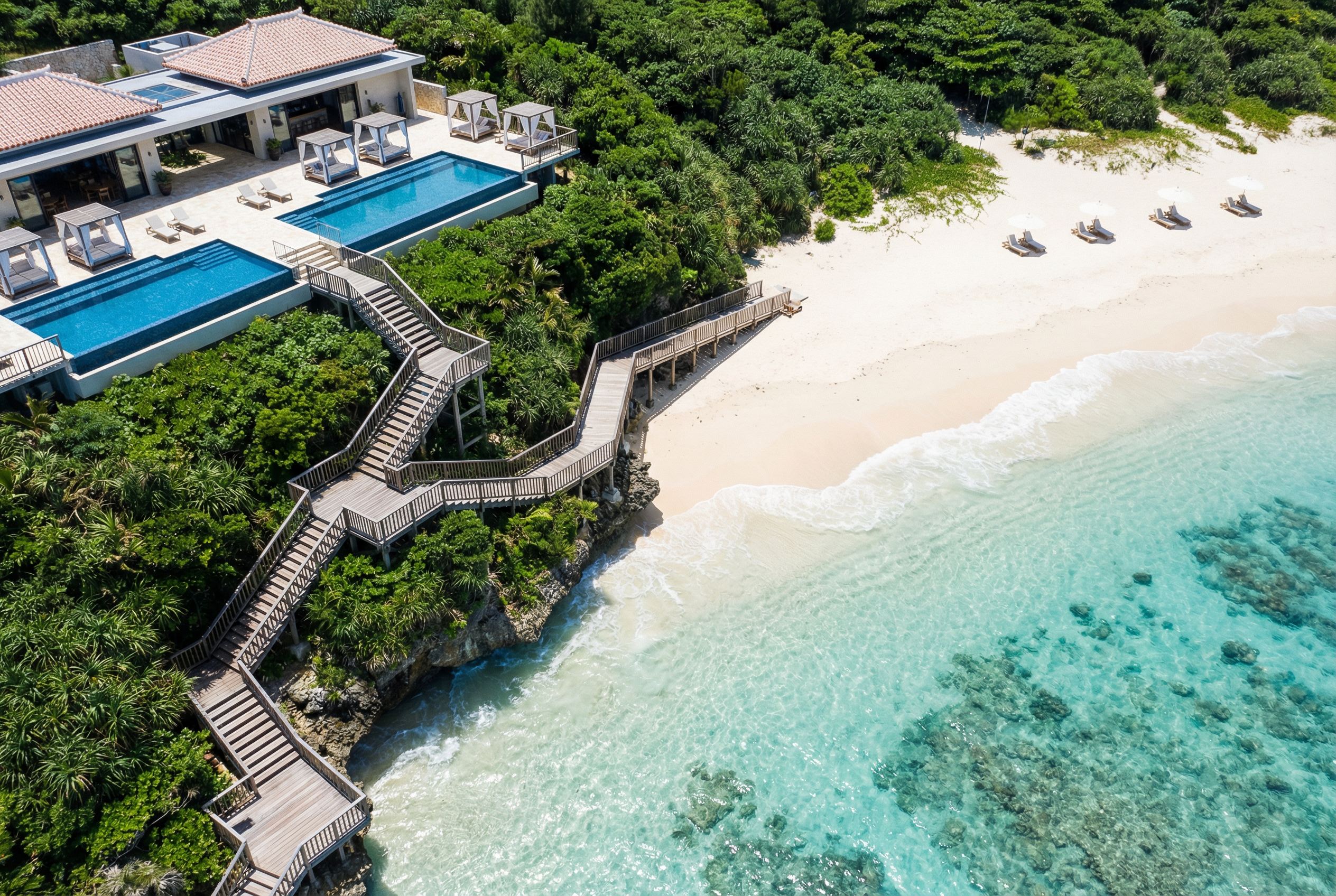 プライベートビーチ