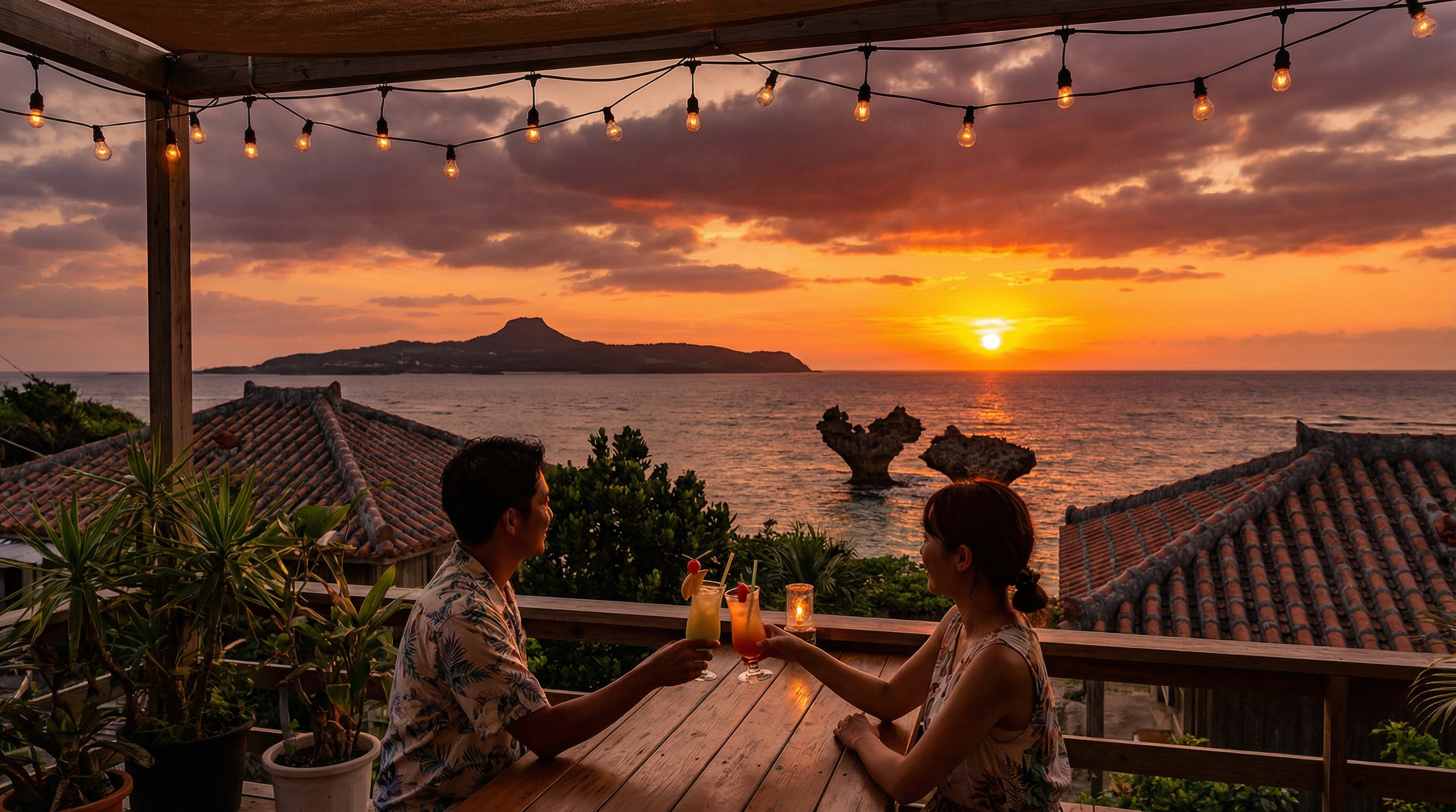 サンセット・今帰仁ブルー